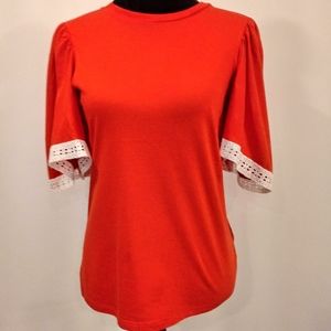 NEW Lauren Ralph Lauren Red Tee